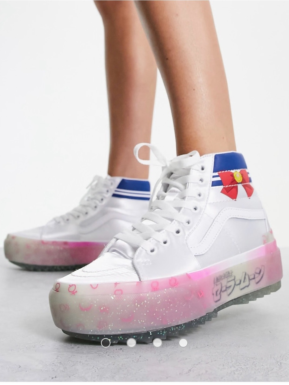 Vans sailor Moon x Sk8 stacked Platform